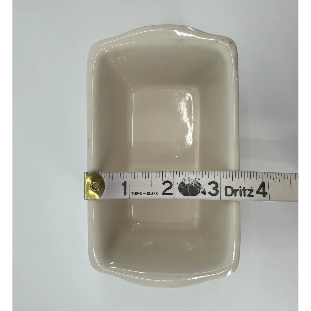 Garden Ridge Penguin Mini Loaf Pans SET of 2 Ceramic Christmas Bakeware Holiday